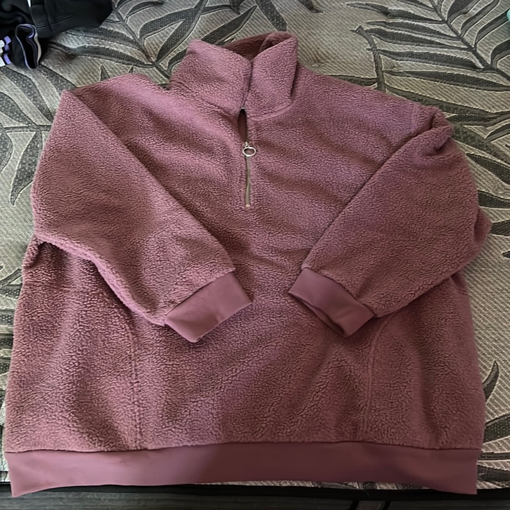 Ava Viv Purple Teddy Jacket